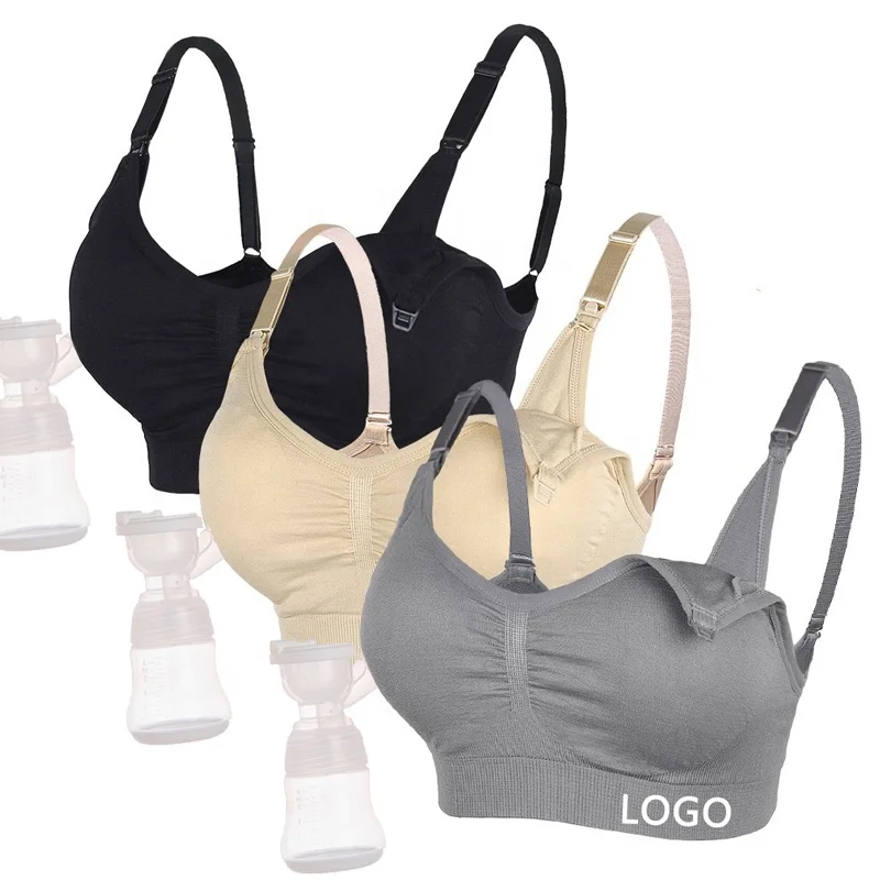 Fashion Seamless No Rims Front Open Button Comfortable Pregnant Mommy Women Maternity Nursing Bra, 11 colors
Fashion Seamless No Rims Front Open Button Comfortable Pregnant Mommy Women Maternity Nursing Bra, 11 colors