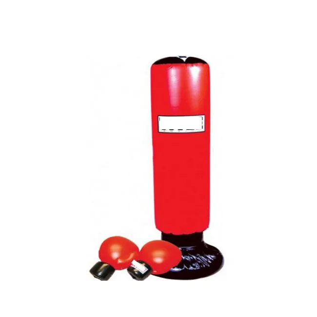 kids punching bag inflatable toy boxing tower bag