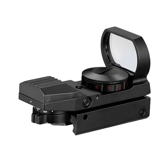 Tactical Rifle Red Dot Sight Hunting Optics Red Dot Holographic Sight Collimator Sight, Black
Tactical Rifle Red Dot Sight Hunting Optics Red Dot Holographic Sight Collimator Sight, Black