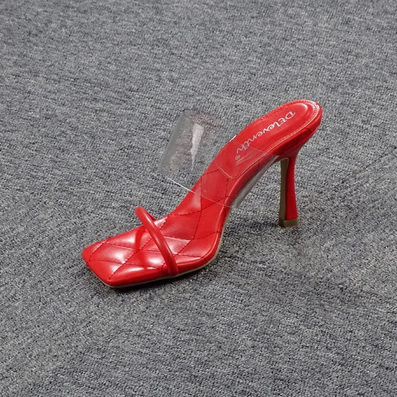 808-1 DEleventh shoes ladies summer sandals Square toe high heel Marian red Quilted mule designer heels slides sippers heels
808-1 DEleventh shoes ladies summer sandals Square toe high heel Marian red Quilted mule designer heels slides sippers heels