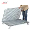 Stillage Warehouse Small Galvanized Welded Metal Storage Large Collapsible Gabion Wire Mesh Folding Foldable Cage
