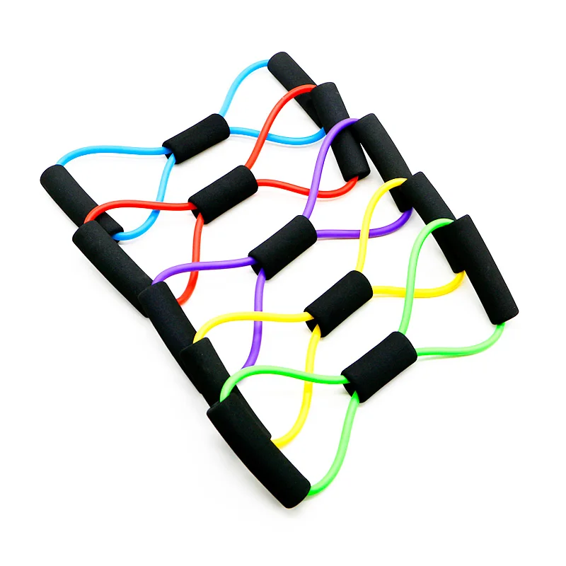 8 Shaped Resistance Bands Elastic Tension Durable Rope Chest Expander Sport Yoga Fitness Pilates Belt Body Shape Health Care, Purple,red,blue,yellow,green
8 Shaped Resistance Bands Elastic Tension Durable Rope Chest Expander Sport Yoga Fitness Pilates Belt Body Shape Health Care, Purple,red,blue,yellow,green