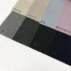 Customized top dye woven plain polyester viscose spandex suit fabric for men and ladies