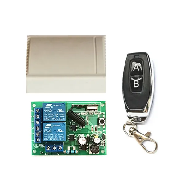 315Mhz Universal Wireless Remote Control Switch AC 250V 110V 220V 2CH Receiver Module Light Lamp Controls and RF Remote Controls
315Mhz Universal Wireless Remote Control Switch AC 250V 110V 220V 2CH Receiver Module Light Lamp Controls and RF Remote Controls