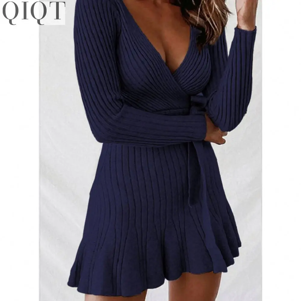 OLIVE New Style 2021 Autumn Winter Women Sexy Deep V Long Sleeves Slim Long Sweater Dress Casual
OLIVE New Style 2021 Autumn Winter Women Sexy Deep V Long Sleeves Slim Long Sweater Dress Casual