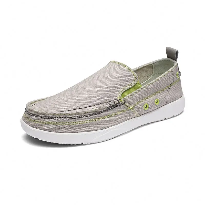 Wholesale Men Rubber Sole Denim Upper Driving Canvas Shoes for Men, Customized color
Wholesale Men Rubber Sole Denim Upper Driving Canvas Shoes for Men, Customized color