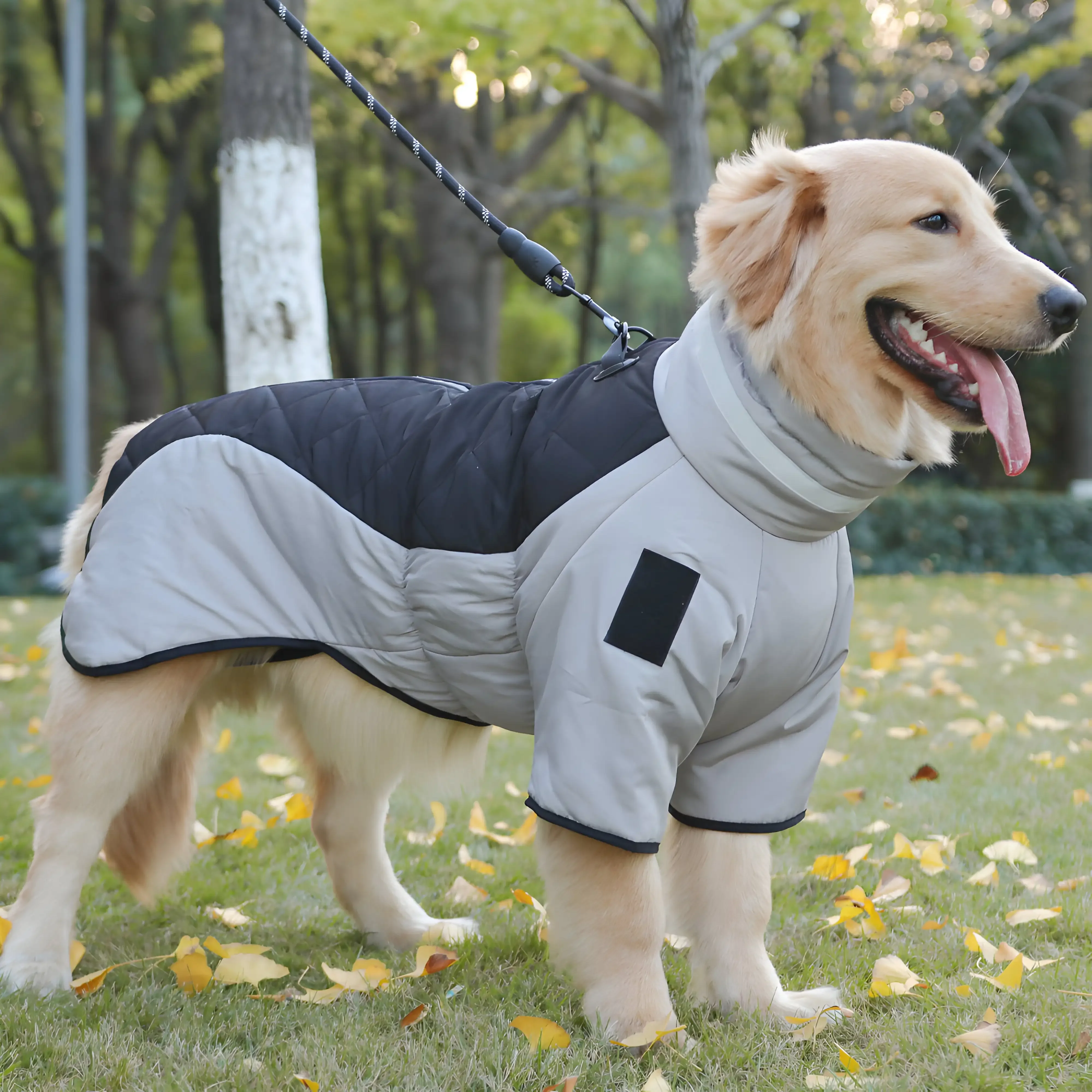 Autumn and Winter Reflective Dog Coat Suitable for Medium Large Dog Jacket Warm Pet Clothes Designer Dog Products
Autumn and Winter Reflective Dog Coat Suitable for Medium Large Dog Jacket Warm Pet Clothes Designer Dog Products