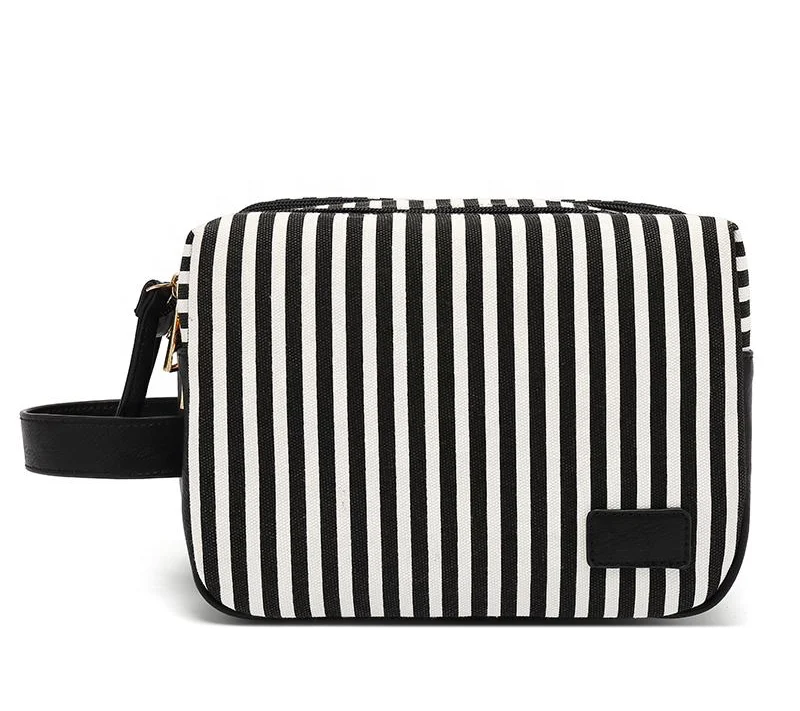 Stripe 3-Way Bag, Water Resistant Makeup Pouch, Travel Toiletry and Makeup Bag for Women, Customized
Stripe 3-Way Bag, Water Resistant Makeup Pouch, Travel Toiletry and Makeup Bag for Women, Customized