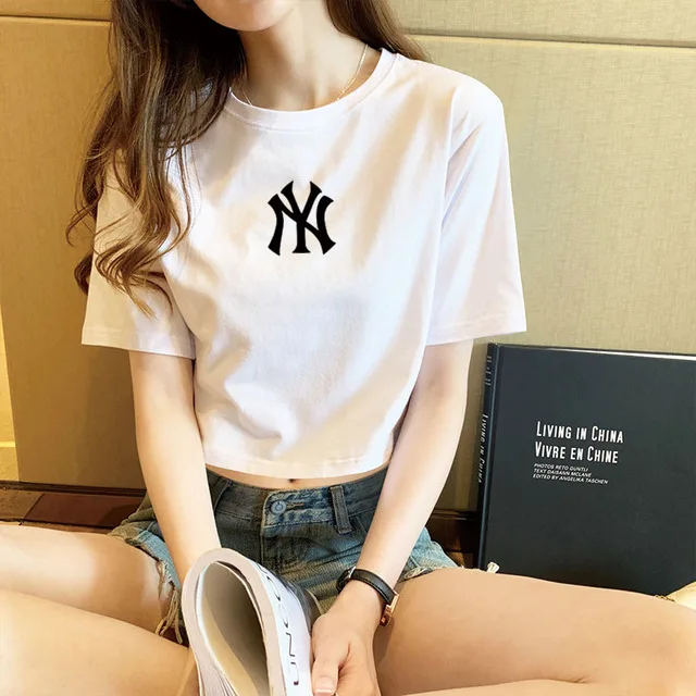 Wholesale Plain Crop Tops Playera De Mujer Kaos Gaya q Moda Lady Camisetas Gym Design T Shirts Sport Tshirt Women Croptop
Wholesale Plain Crop Tops Playera De Mujer Kaos Gaya q Moda Lady Camisetas Gym Design T Shirts Sport Tshirt Women Croptop