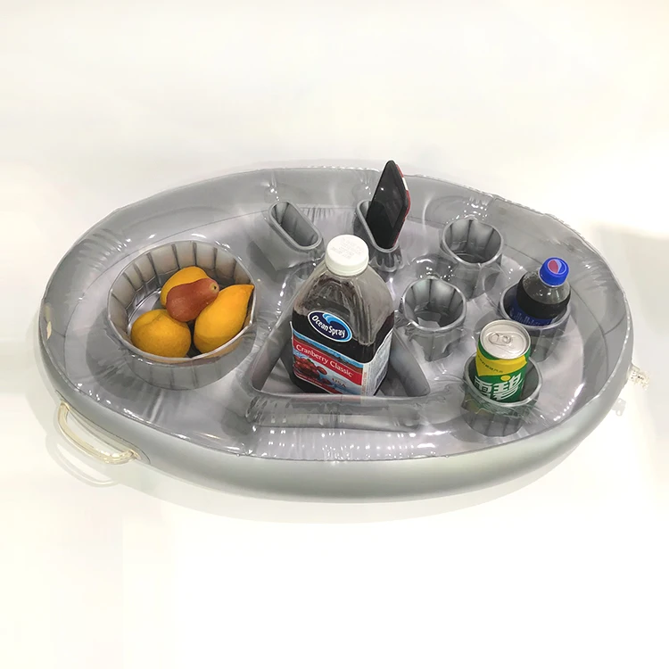 Inflatable floating spa bar inflatable hot tub side tray for drinks and snacks, Dark grey
Inflatable floating spa bar inflatable hot tub side tray for drinks and snacks, Dark grey