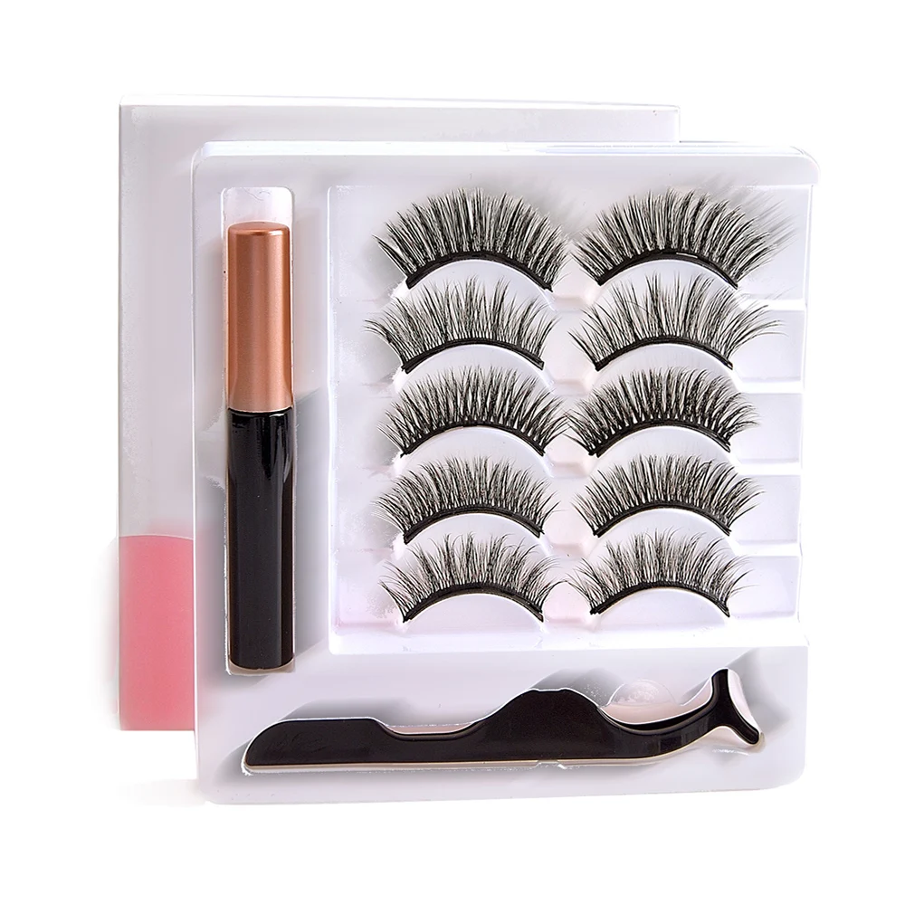 3D False Lashes Mink magnetic eyelashes Waterproof Soft Magnetic Eyelashes Eyeliner Custom Handmade Set, Natural black
3D False Lashes Mink magnetic eyelashes Waterproof Soft Magnetic Eyelashes Eyeliner Custom Handmade Set, Natural black
