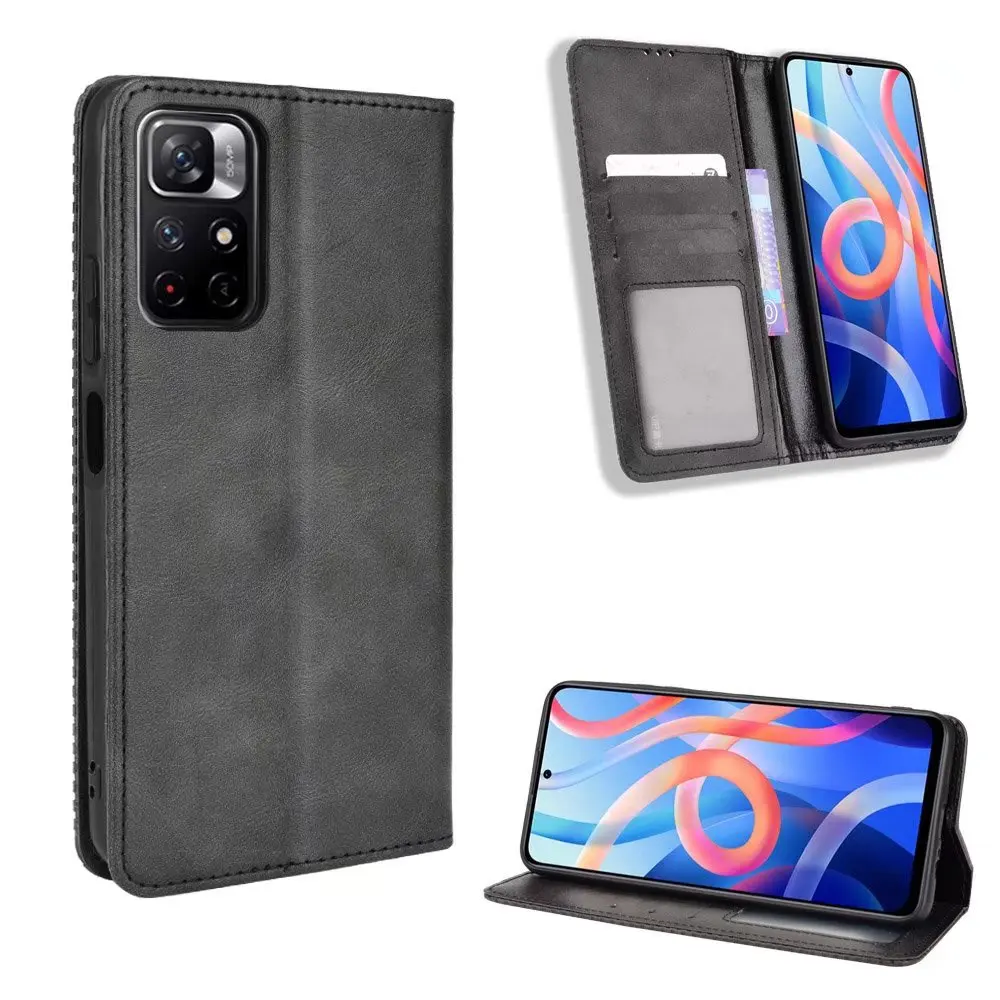 Retro Flip Wallet Leather Case Cover For XIAOMI Redmi NOTE 11 5G / POCO M4 PRO, As pictures
Retro Flip Wallet Leather Case Cover For XIAOMI Redmi NOTE 11 5G / POCO M4 PRO, As pictures
