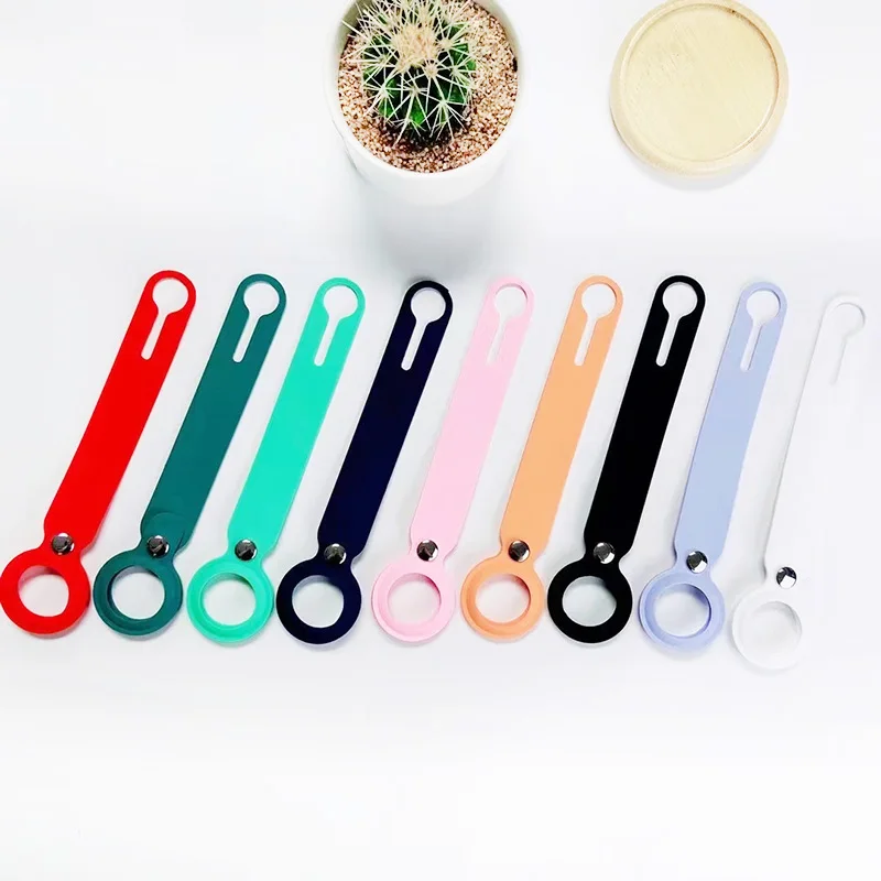for Air tags Accessories key chain hang tags ring case Silicone protective sleeve for Airtags, 10 colors
for Air tags Accessories key chain hang tags ring case Silicone protective sleeve for Airtags, 10 colors