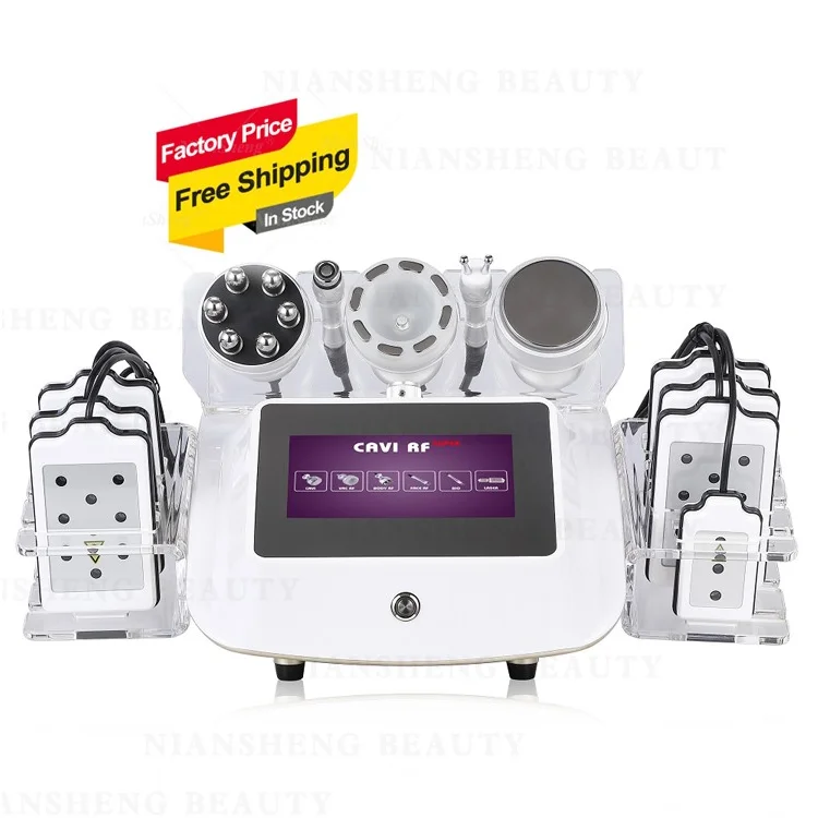 Free Shipping Cavitation Machine 6 In 1 RF Vacuum Ultrasonic Cavitation Slimming Machine
Free Shipping Cavitation Machine 6 In 1 RF Vacuum Ultrasonic Cavitation Slimming Machine