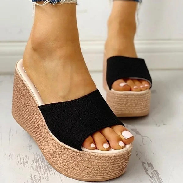 Fashion 2021 New Summer Women's Sandals Peep-Toe Shoes Woman High-Heeled Platfroms Casual Wedges For Women High Heels Shoes, As photo
Fashion 2021 New Summer Women's Sandals Peep-Toe Shoes Woman High-Heeled Platfroms Casual Wedges For Women High Heels Shoes, As photo