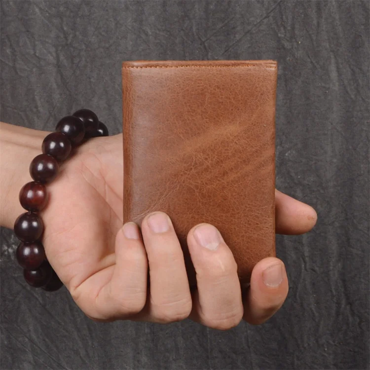 New Design ID Card Genuine Leather Men Wallet With Multi Card Slot Large Capacity Short Wallet
New Design ID Card Genuine Leather Men Wallet With Multi Card Slot Large Capacity Short Wallet
