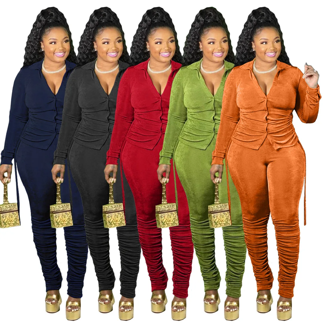 TX Hot sale womens clothing two piece pants set women stacked winter set French terry two piece sets
TX Hot sale womens clothing two piece pants set women stacked winter set French terry two piece sets