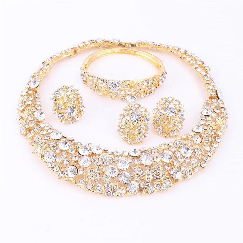 Fashion Nigeria Women Jewelry Sets African Beads Jewelry Set Dubai Wedding Bridal Jewelry Sets Womens Accessories, Gold and silver
Fashion Nigeria Women Jewelry Sets African Beads Jewelry Set Dubai Wedding Bridal Jewelry Sets Womens Accessories, Gold and silver