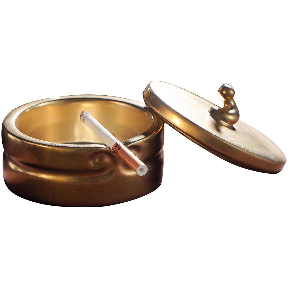 Creative Chinese Style Metal Ashtray Modern Home Decor Living Room Office Desktop Accessories Portable Ashtray Boyfriend Gift
Creative Chinese Style Metal Ashtray Modern Home Decor Living Room Office Desktop Accessories Portable Ashtray Boyfriend Gift