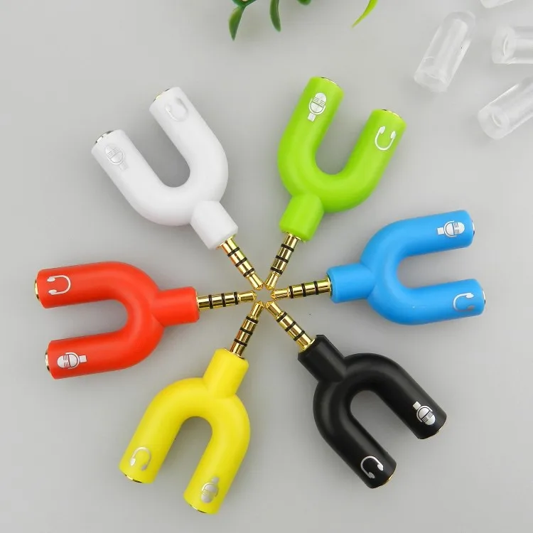 Wholesale Professional Manufacture Cheap Headphone Audio Charge Adapter Splitter, Black,white,blue,red,green,yellow
Wholesale Professional Manufacture Cheap Headphone Audio Charge Adapter Splitter, Black,white,blue,red,green,yellow