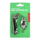 Finger and toe fish nail nippers nail scissors gadget set nail clippers