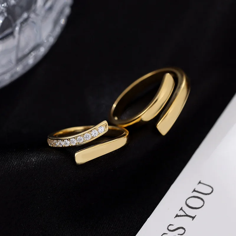fashion 925 sterling silver couple rings geometric diamond gold plated open rings women men dropshipping products 2023
fashion 925 sterling silver couple rings geometric diamond gold plated open rings women men dropshipping products 2023