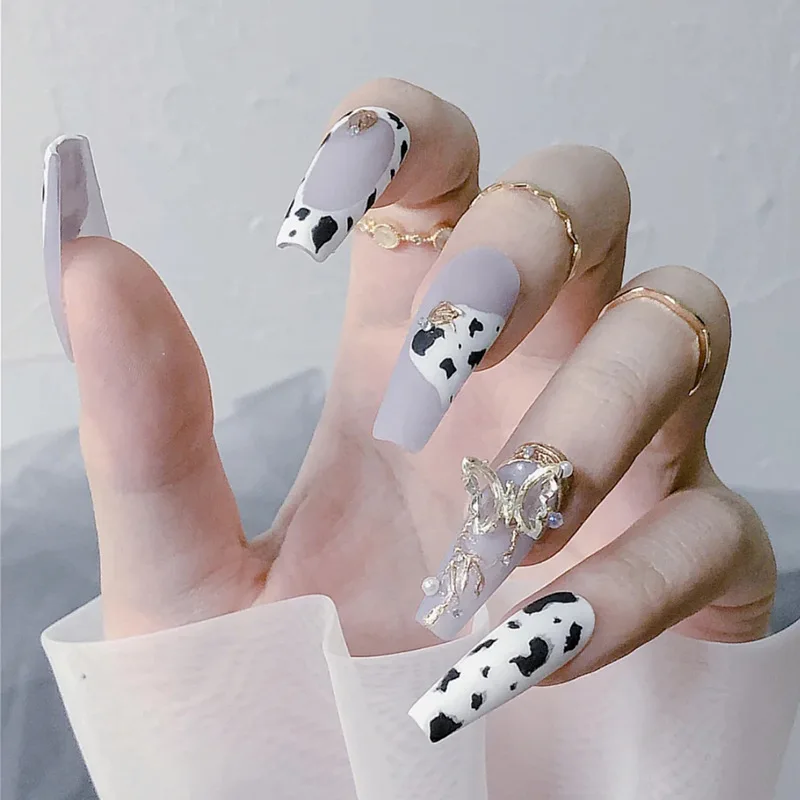 2021 Long Artificial Fingernails For Women Luxury Coffin Leopard Handmade Acrylic Nail Tips, Picture
2021 Long Artificial Fingernails For Women Luxury Coffin Leopard Handmade Acrylic Nail Tips, Picture