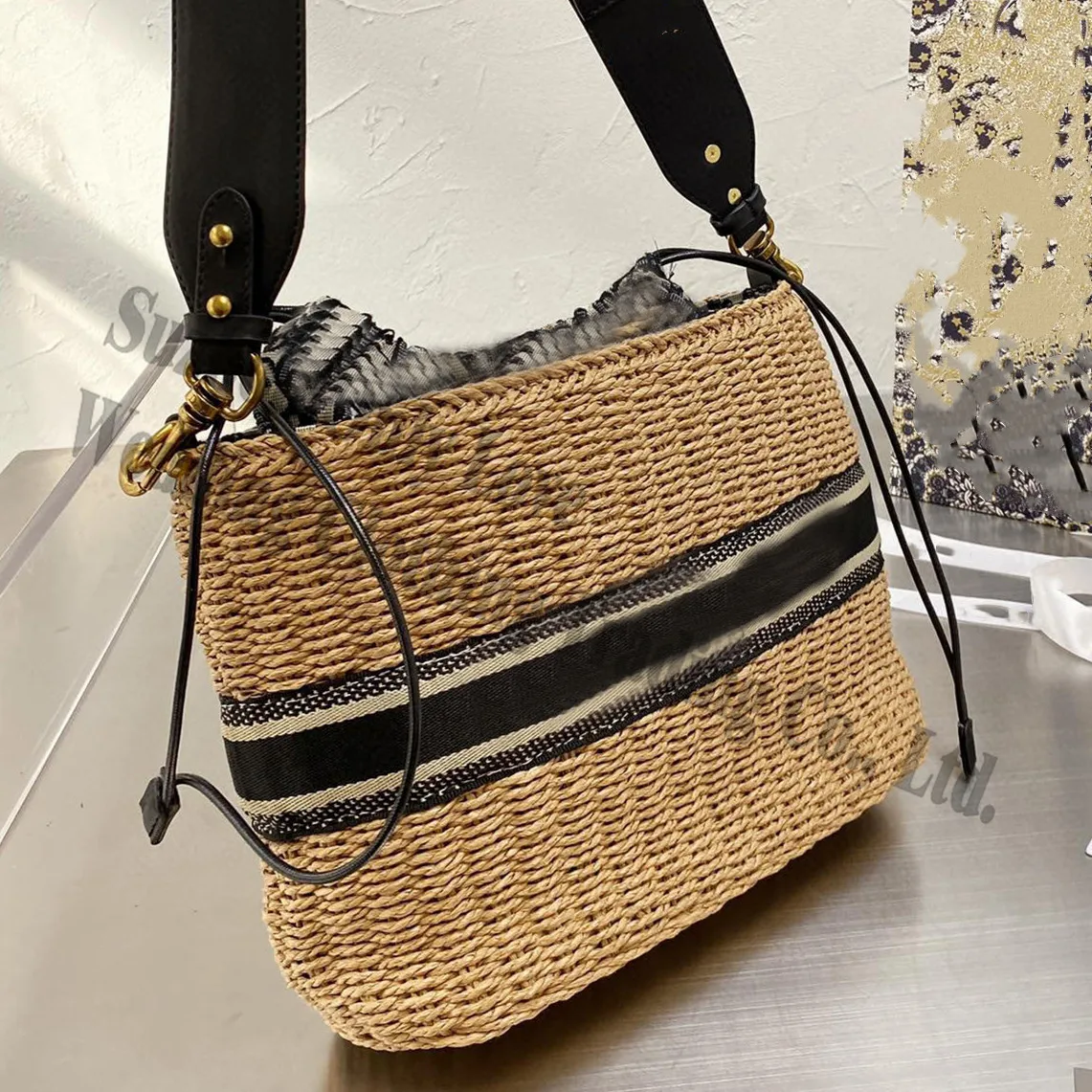 New Arrival Women Summer Beach weave straw bag large Shoulder bags Bucket tote Letter hand bags ladies 2021 Spring Girl
New Arrival Women Summer Beach weave straw bag large Shoulder bags Bucket tote Letter hand bags ladies 2021 Spring Girl