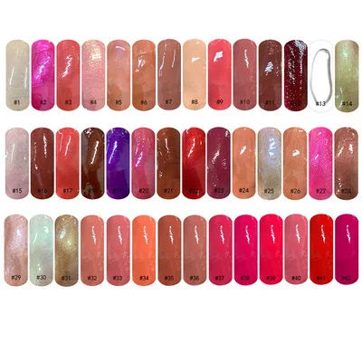 Hot style 42-color transparent moisturizing lip gloss moisturizing shiny with private label LOGO can be customized
Hot style 42-color transparent moisturizing lip gloss moisturizing shiny with private label LOGO can be customized
