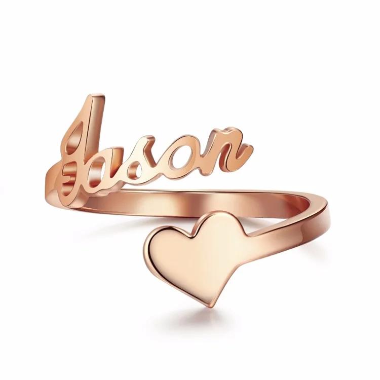 Personalized Customizatied Stainless Steel Name Opening Adjustable Letters Initial Ring For Women JZD007
Personalized Customizatied Stainless Steel Name Opening Adjustable Letters Initial Ring For Women JZD007