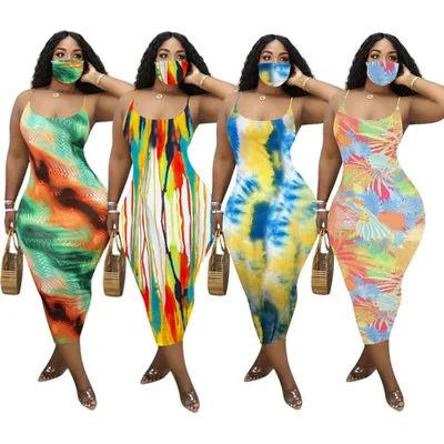B36014A Summer Casual New sexy halter dress Loose Tie dye Sleeveless Maxi Dress Women plus size women clothing
B36014A Summer Casual New sexy halter dress Loose Tie dye Sleeveless Maxi Dress Women plus size women clothing