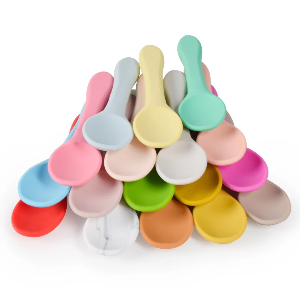 BPA Free Soft Baby Feeding Product Tool Infant Training Flexible Silicone Baby Spoon For Kids
BPA Free Soft Baby Feeding Product Tool Infant Training Flexible Silicone Baby Spoon For Kids