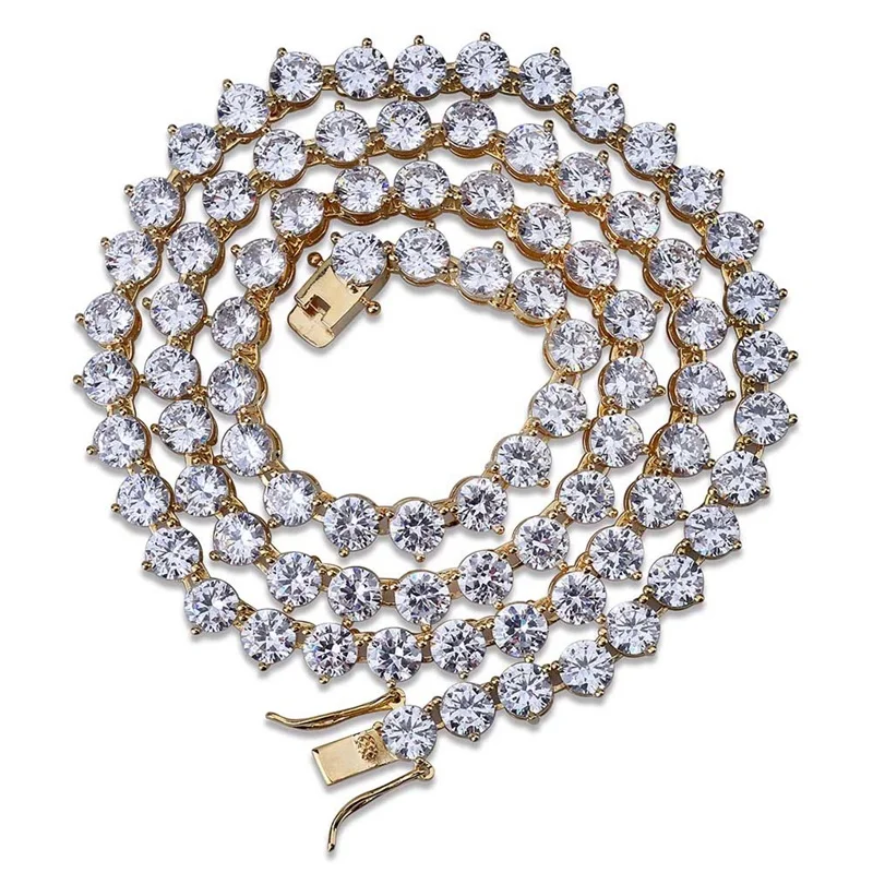 Chain Men's Hiphop Tennis Chain For Necklace Gold Plated Bling Bling Cubic Zircon Tennis, Picture
Chain Men's Hiphop Tennis Chain For Necklace Gold Plated Bling Bling Cubic Zircon Tennis, Picture