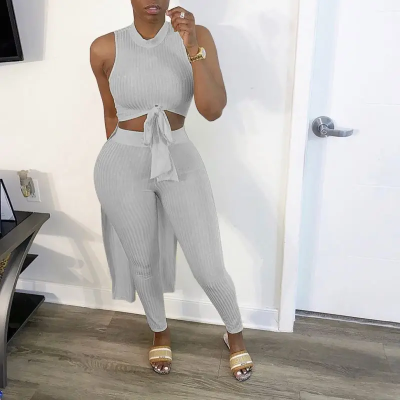 Summer Top And Pants Sexy 2 Pcs Track Suit Outfits Two Piece Set Women Clothing For Women, Black,white,gray,pink,yellow
Summer Top And Pants Sexy 2 Pcs Track Suit Outfits Two Piece Set Women Clothing For Women, Black,white,gray,pink,yellow