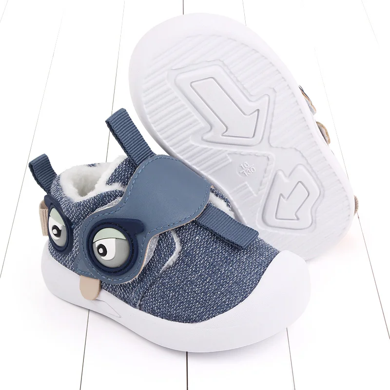 New Arrival Animal Baby Cotton Shoes With Plush Winter Warm Snow Sneakers Lightweight Walking Shoes for First Walk supplier