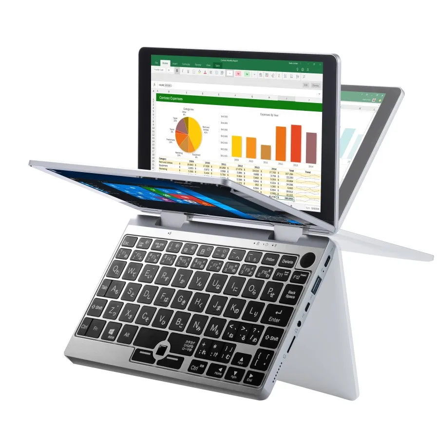 Small Mini 7 inch Laptop Pocket 8GB+128GB INTEL Pentium N2000 Window 10 Mini PC Laptop With Touch Screen, Silver
Small Mini 7 inch Laptop Pocket 8GB+128GB INTEL Pentium N2000 Window 10 Mini PC Laptop With Touch Screen, Silver