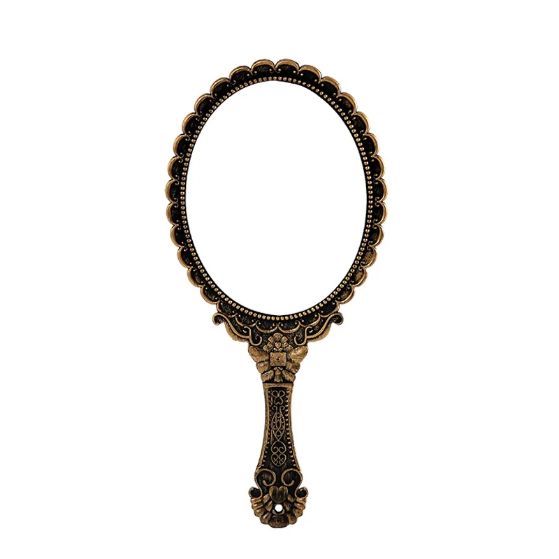 Makeup antique mirror Cosmetic retro 4 colors Bronze pink hand mirrors wholesale
Makeup antique mirror Cosmetic retro 4 colors Bronze pink hand mirrors wholesale