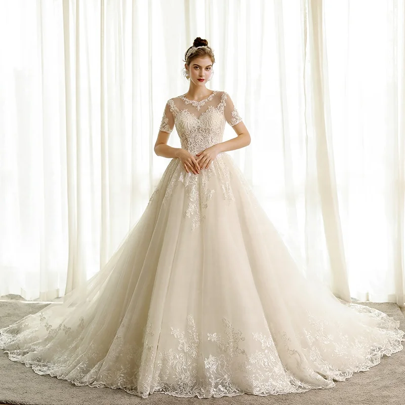 SL6816 wedding dress ball gown 2020 bride elegant long dress women appliques for ties lace princess cut online store china civil
SL6816 wedding dress ball gown 2020 bride elegant long dress women appliques for ties lace princess cut online store china civil
