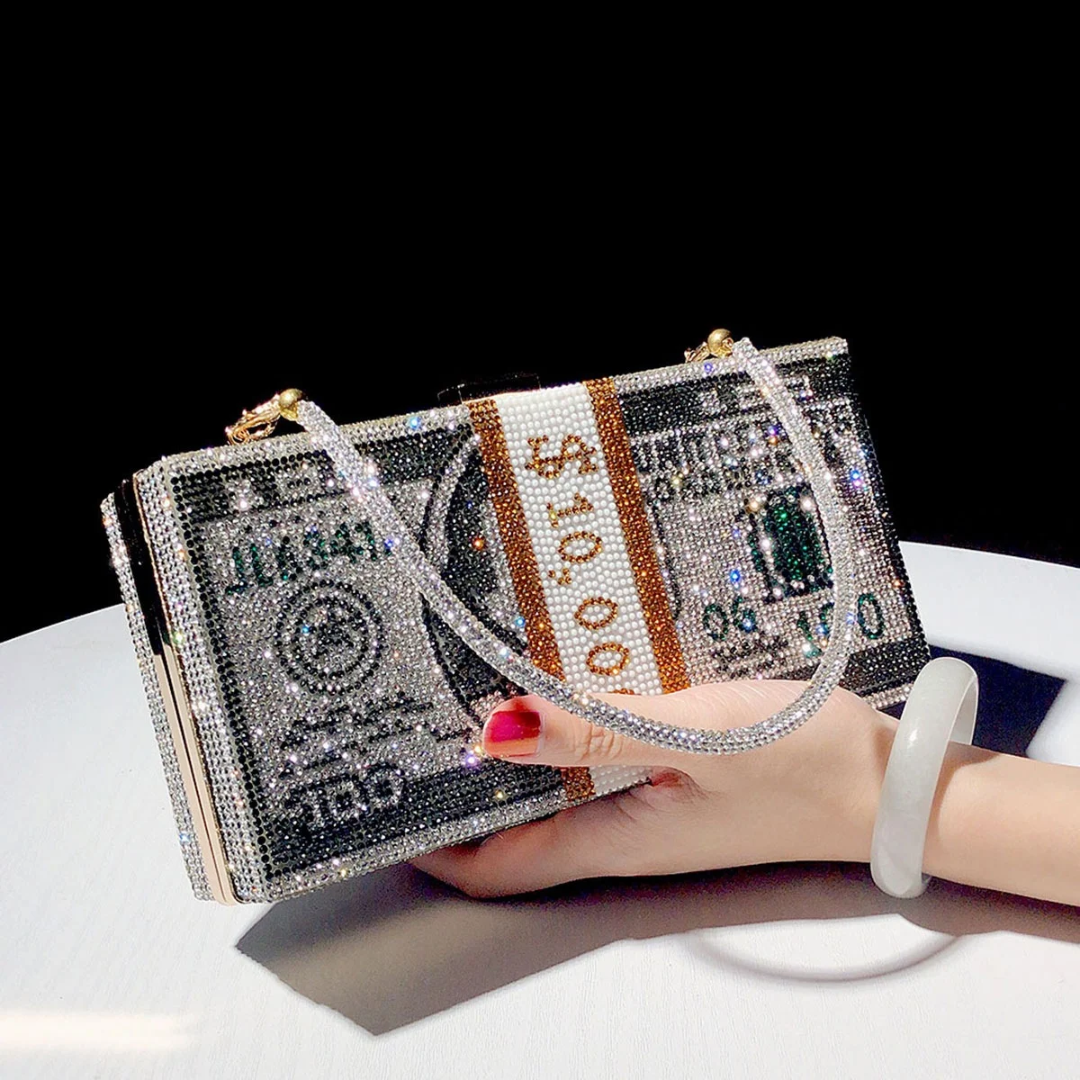 2021 latest bling money clutch evening purse bag rhinestone luxury handbags for women diamond
2021 latest bling money clutch evening purse bag rhinestone luxury handbags for women diamond