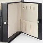 Promotion leather custom jewelri box travel jewelry organizer case large jewelry box wholesale