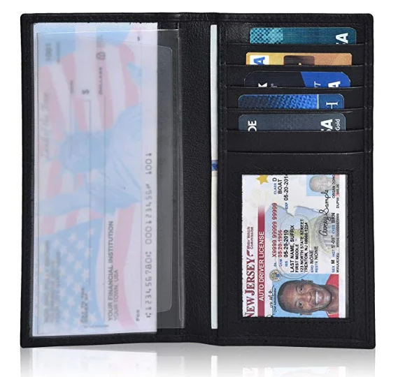 Checkbook Cover for Duplicate Checks Standard Register Wallet for Men And Women Simple Design, Customized
Checkbook Cover for Duplicate Checks Standard Register Wallet for Men And Women Simple Design, Customized