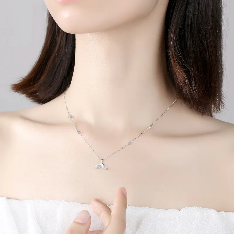 Shangjie OEM s925 sterling silver Mermaid tail shell necklace women spiritual trendy necklaces, Rose gold/silver
Shangjie OEM s925 sterling silver Mermaid tail shell necklace women spiritual trendy necklaces, Rose gold/silver