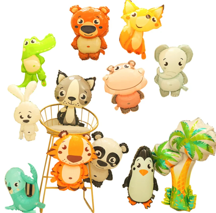 Free Shipping Fox hippo sea lion Bear Animal foil balloons cartoon inflatable Balloon Toys party supplies, Colorful
Free Shipping Fox hippo sea lion Bear Animal foil balloons cartoon inflatable Balloon Toys party supplies, Colorful