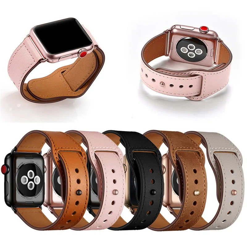 NEW Band Strap For Watch 5 4 3 2 Loop for Iwatch Belt 44mm 40mm 38mm 42mm Leather Fashion New Wristband Bracelet Accessory
NEW Band Strap For Watch 5 4 3 2 Loop for Iwatch Belt 44mm 40mm 38mm 42mm Leather Fashion New Wristband Bracelet Accessory