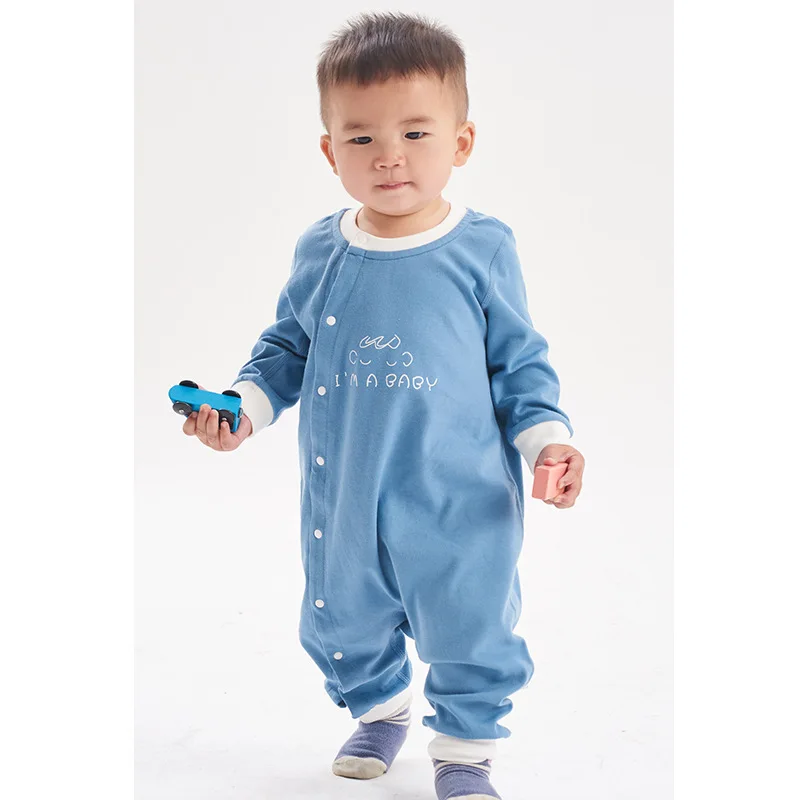 Custom Wholesale Pure cotton long sleeves climbing suit for newborn Children
Custom Wholesale Pure cotton long sleeves climbing suit for newborn Children