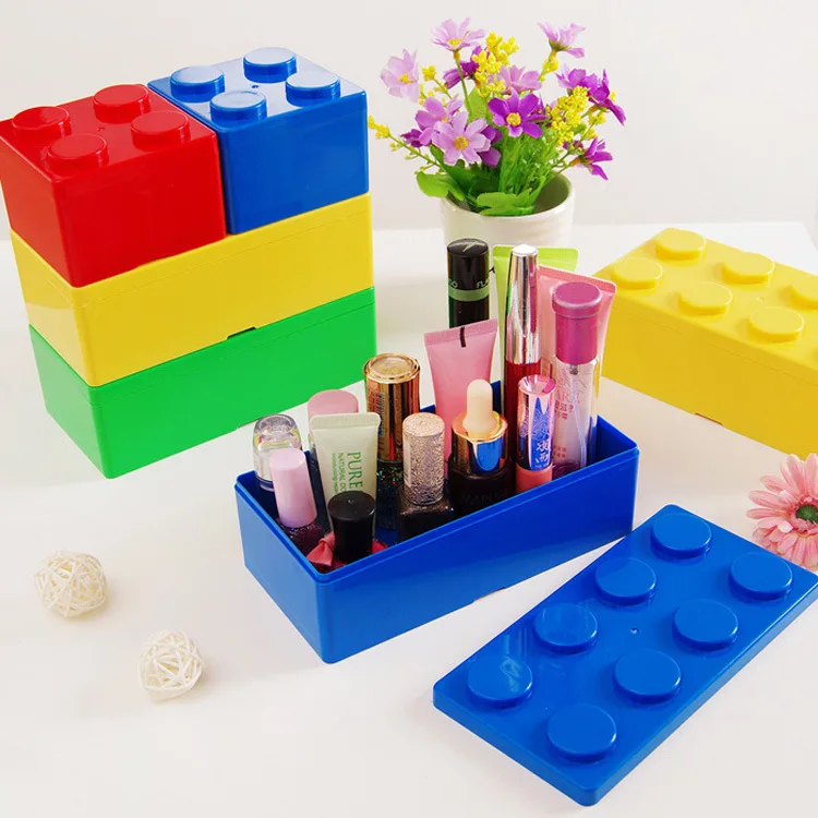 Candy colored building blocks modeling storage box desktop plastic sundries stackable storage dustproof storage box
Candy colored building blocks modeling storage box desktop plastic sundries stackable storage dustproof storage box