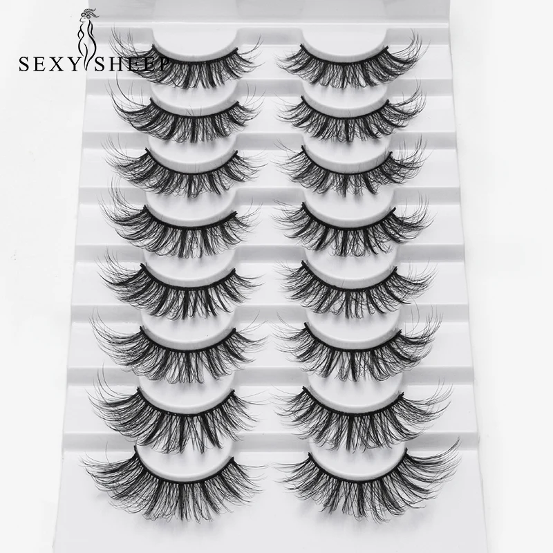 4 or 8 pairs 3D Mink Lashes Natural False Eyelashes Dramatic Volume Fake Lashes Makeup Eyelash Extension Silk Eyelashes
4 or 8 pairs 3D Mink Lashes Natural False Eyelashes Dramatic Volume Fake Lashes Makeup Eyelash Extension Silk Eyelashes