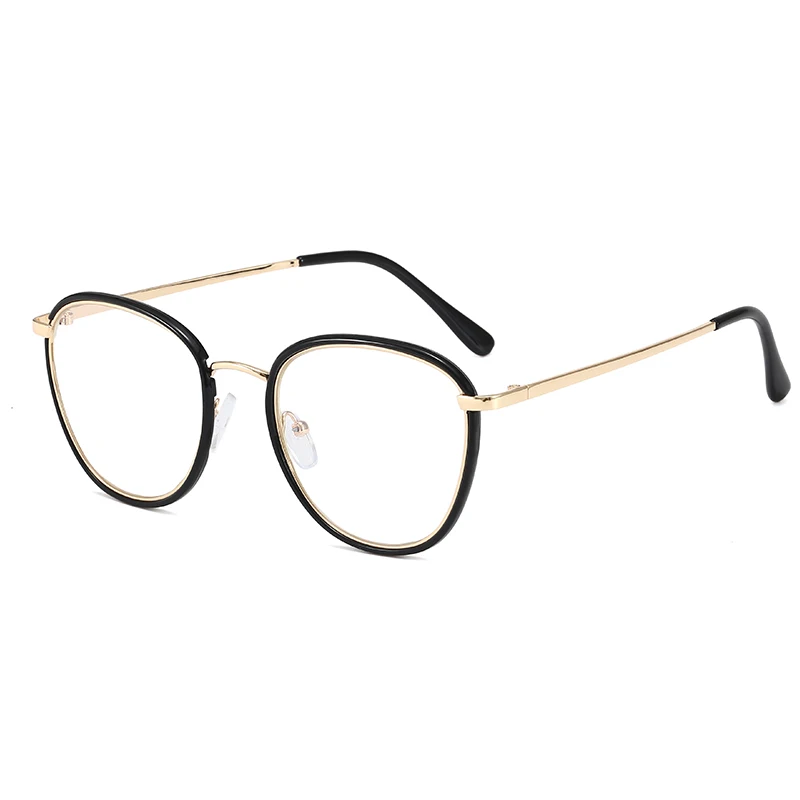 RENNES Wholesale 5 color metal glasses frame transparent glass decorative oval PC lens, Picture
RENNES Wholesale 5 color metal glasses frame transparent glass decorative oval PC lens, Picture