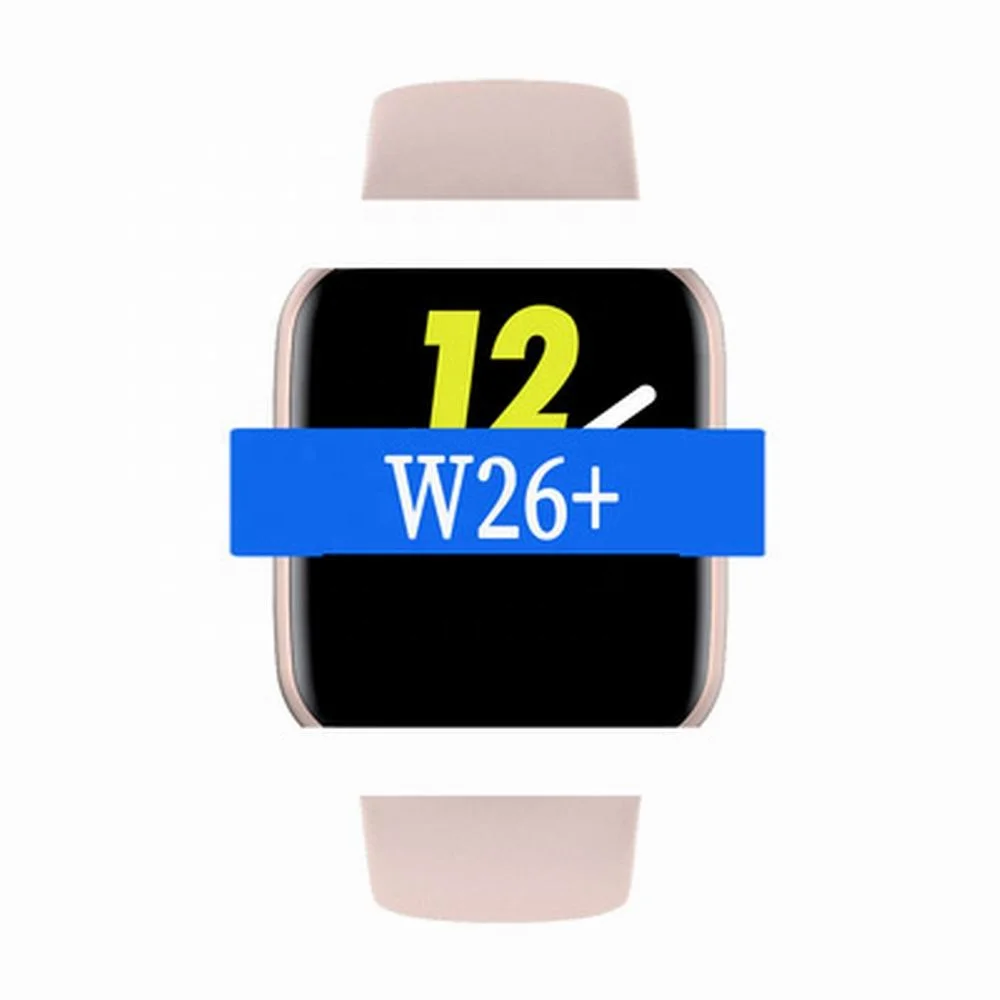2021 Treding product waterproof W26+ series6 smart watch high quality life sport smartwatch W26+ watch 1.75inch colorful, Customized colors
2021 Treding product waterproof W26+ series6 smart watch high quality life sport smartwatch W26+ watch 1.75inch colorful, Customized colors