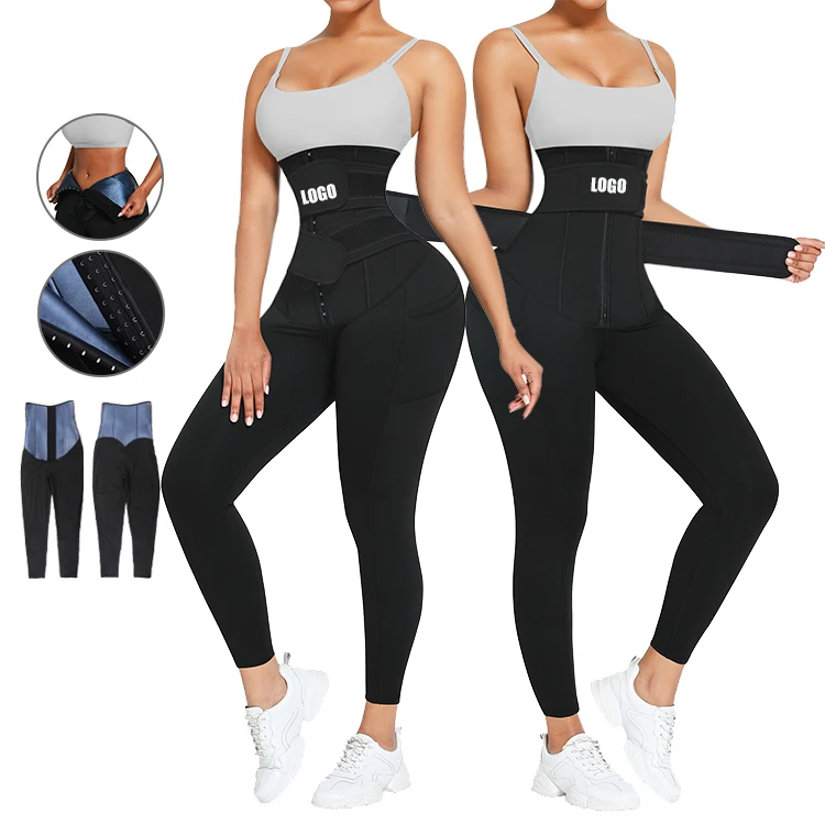 Custom Logo High Compression Women Double Strap Waist Shaper Trainer Shapewear Leggings
Custom Logo High Compression Women Double Strap Waist Shaper Trainer Shapewear Leggings